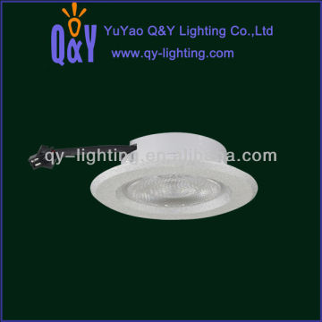 LED Cool White Spot Light Round Recessed Ceiling Cabinet Aluminum Lamp Bulbs Downlight With Positive White 5630 SMD led