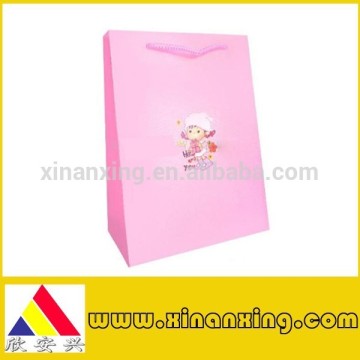 pink gift paper bags for toy