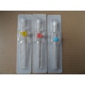 Medical I.V. Cannula with injection port with Wings