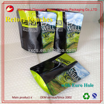 rcpp stand up retort pouch for sterillization