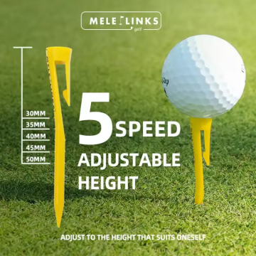 Portable Plastic Golf Tee with Custom Logo Print