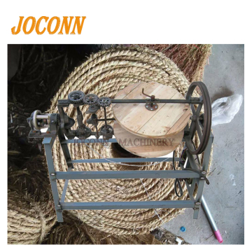 Hot Sale Wheat Straw Rope Twist Machine and Hemp Stalk Rope Making Machinery