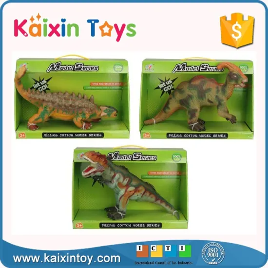 10273682 Children Animal Toys Soft Vinyl Toy Plastic Dinosaur With IC