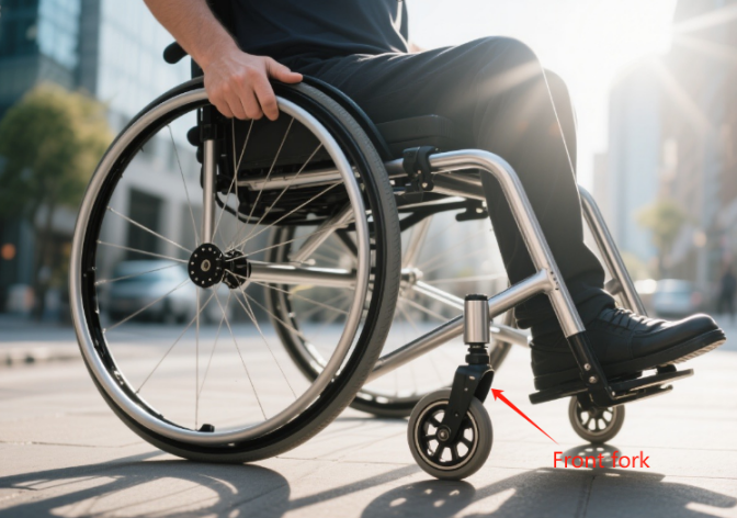 The Double-Arm Front Fork with Bearings