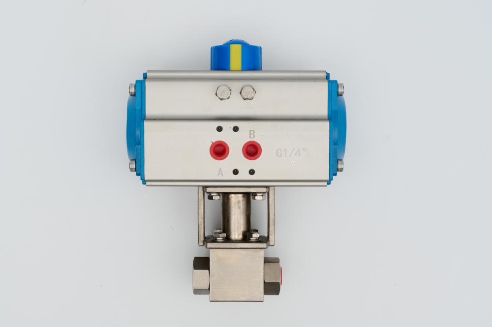 DN10-DN65 Pneumatic High-pressure Ball Valve