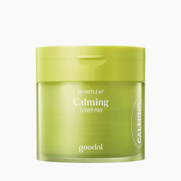 Korean Goodal Skin Care: Heartleaf Calming Toner Pads - 70ea