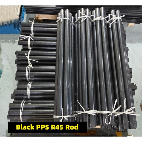 Пластиковый стержень черного PPS на продажу