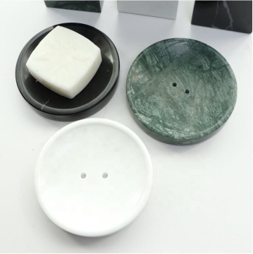Luxury Nordic Marble Soap Dish and Bathroom Accessories Set