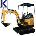 Компактный Kingkong 17 мини -экскаватор с властью