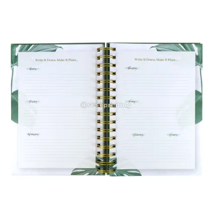 Custom Notebook with Personalized Logo Printing Service
