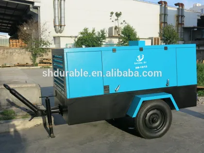 Mobile Air Compressor for prospecting drilling machines