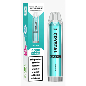 Crystal Legend 4000 Disposable Vapes het beste