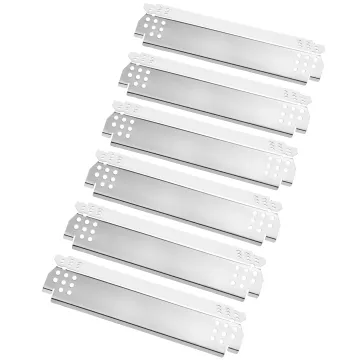 Replacement Sets of Stainless Steel Heat Plate Shield, Flame Tamer
