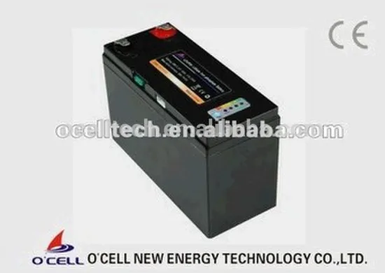 Lithium ion 12V 9Ah LiFePO4 Lithium Smart Battery with Fuel Gauge for golf trolley