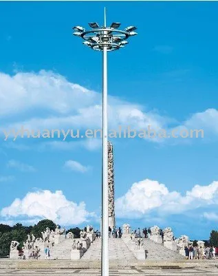 middle mast lighting poles