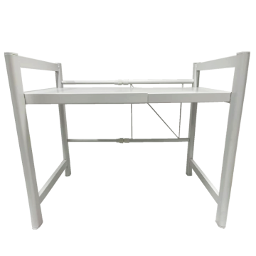 Extendable Microwave Oven Rack and Toaster Shelf - Heavy Duty Kitchen Organizer