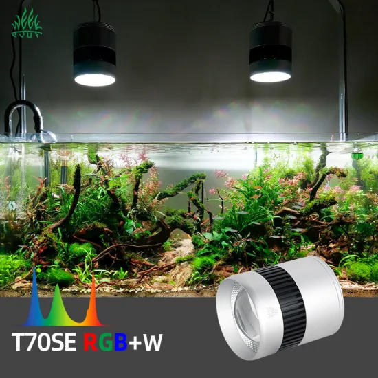 WEELAQUA T70 WRGB Fish LED Light Aquarium with Sunset and Sunrise Button Control