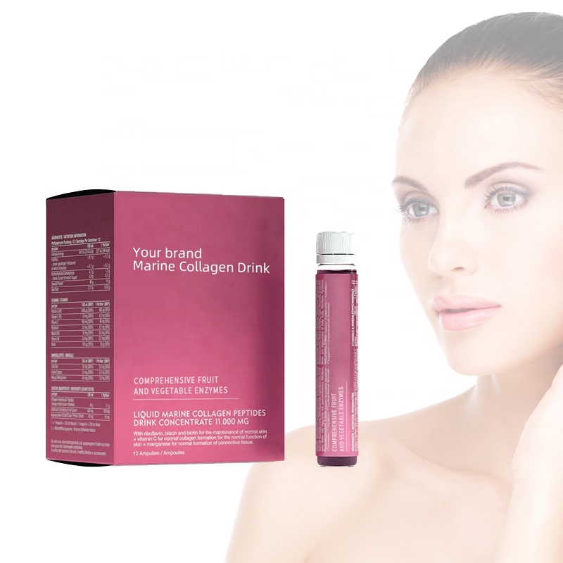 Skin Whitening Vitamin C Marine Collagen Peptide Drink