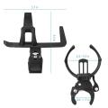 Bike Water Bottle Cages Adjustable Plastic Black