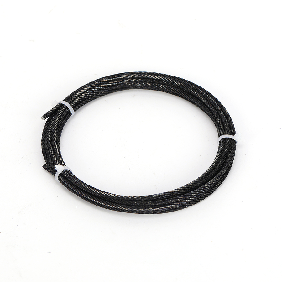 Stainless steel black wire rope (4)