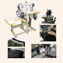 Pantalones de dobladillo industrial para máquina de coser de punto de cadeneta Juki