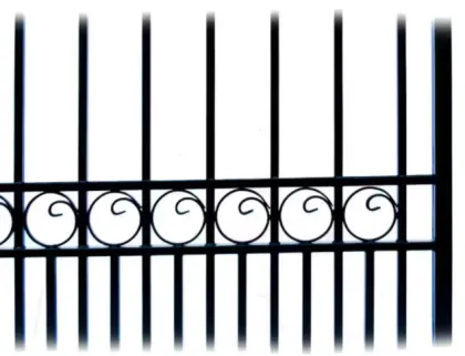 Galvanized Steel Fence Gate
