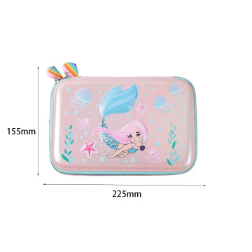 Fair EVA Pen Pouch, Stationery Box, Laser 3D Pencil Case for Students