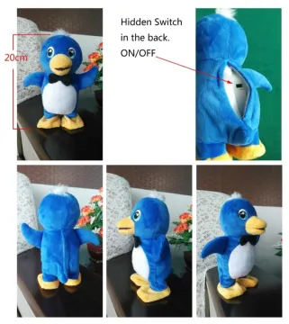 Electric Battery Operated Penguin Plush Toy