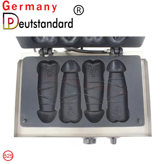 commercial Penis waffle machine with CE for sale