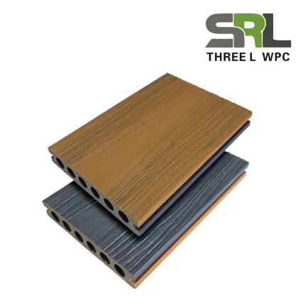 23mm Silver Grey 3D Embossed Co-Extruded Decking