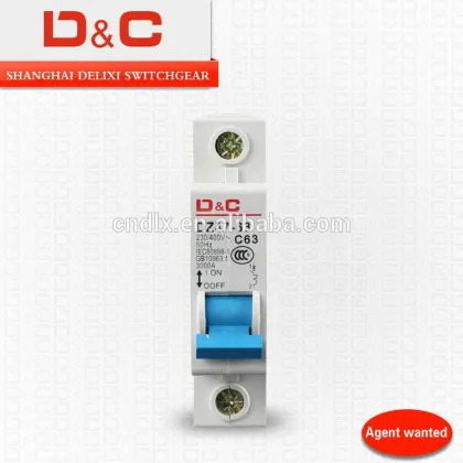 [D&C] shanghai delixi miniature circuit breaker/similar hyundai mcb 6a1p
