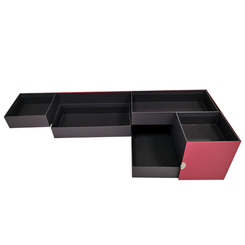 Luxury paper packaging lid and base paper box