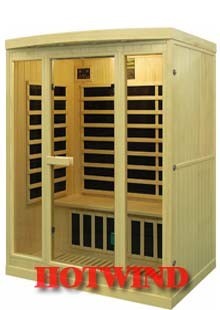 2016 Far Infrared Sauna Room Portable Wood Sauna for 3 People (SEK-I3)