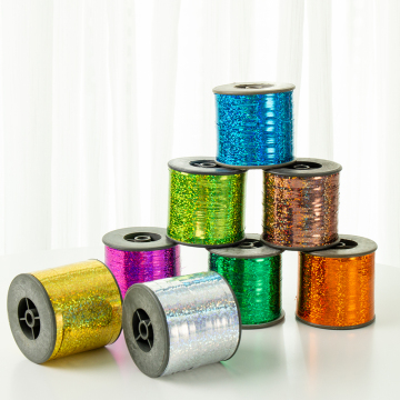 Factory Direct Wholesale: Top Grade Lurex Polyester Laser Glitter M Type Metallic Thread & Yarn