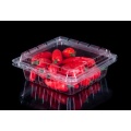 A clamshell box for protecting fruit