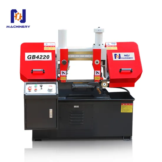 GB4220 Hydraulic Clamping Horizontal Metal Cutting Band Saw Machine