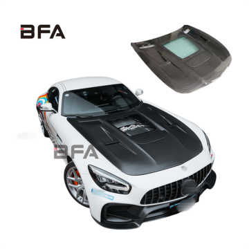 iMP-Performance Mercedes-Benz AMG GT/GTS/GTC/GTR Clear Glass Carbon Fiber Hood Body Kit
