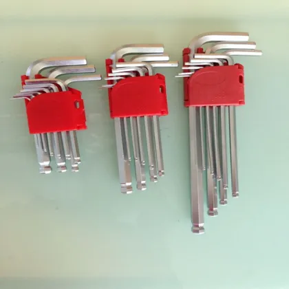 9pcs Ball Point HEX KEY Short Allen Wrench