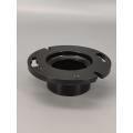 ABS 4x3inch Closet Flange w/Knockout Test Plug (HUB)