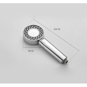 メッキステンレススチール製高圧シャワーヘッド