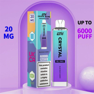 Eth Crystal Bling 6000 Puffs Vape France Wholesale