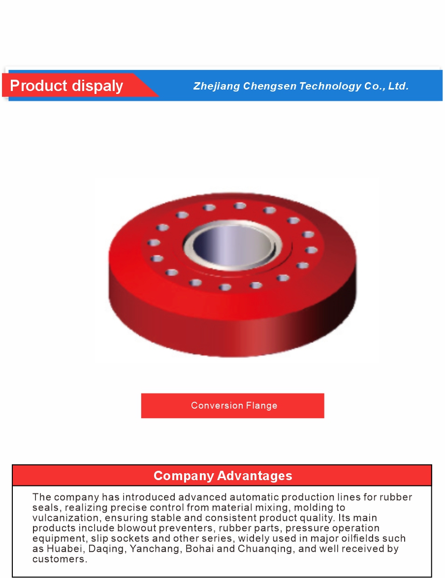 Wellhead Equipment Conversion Flange