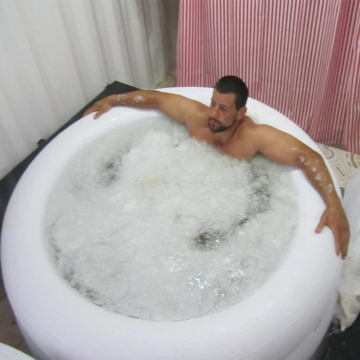 Modern Sauna Steam Ice Bath Machine - Chufang Man Large Folding Bathtub with Air Pump