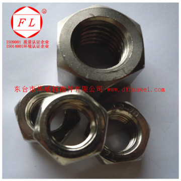 GB6170/DIN934/ASME B 18.16.3M-1998 Heavy Hex Nut made of SS 304/316