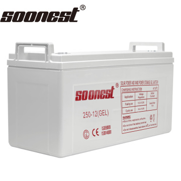 Hot Sale Solar Storage Power System Deep Cycle Gel Batteries 12V 200Ah 100Ah 150Ah 250Ah