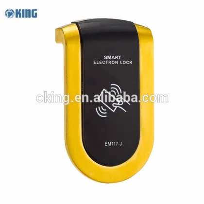 Gym locker lock system with RFID master keys