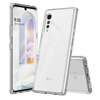 Shockproof Hard Back Cover for LG Velvet 4G/5G/5G UW - TPU PC Phone Case