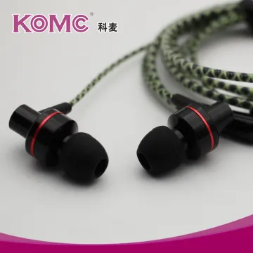 High Fidelity Stereo mobile earphone with Noise Canceling Microphone