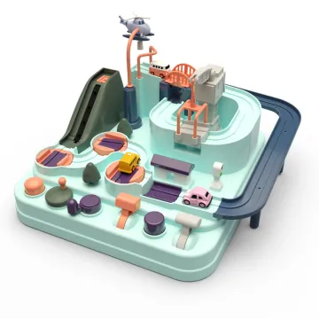 Intellectual edecational car track children toys