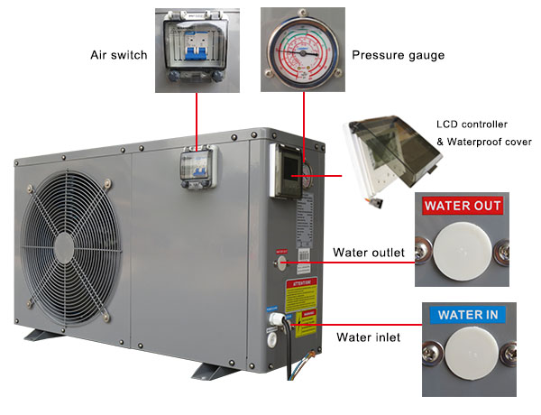 Grey High Efficiency Heat Pump Grey High Efficiency Heat Pump